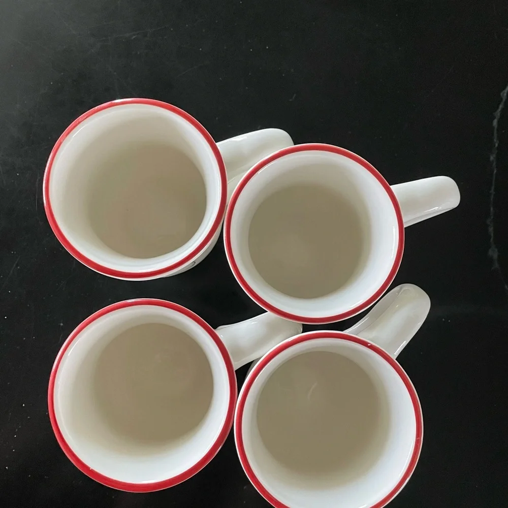 Williams Sonoma Snowman Chef Mugs